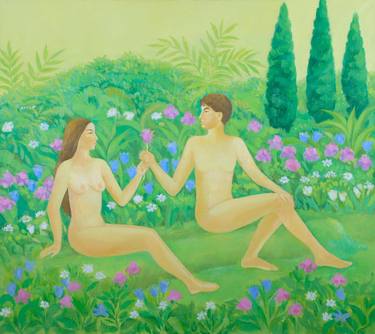 Original Love Paintings by Roza Djangaracheva