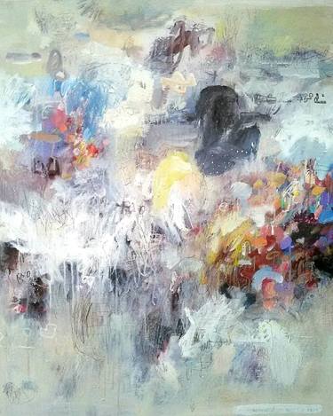 Original Abstract Paintings by Iskandar SY