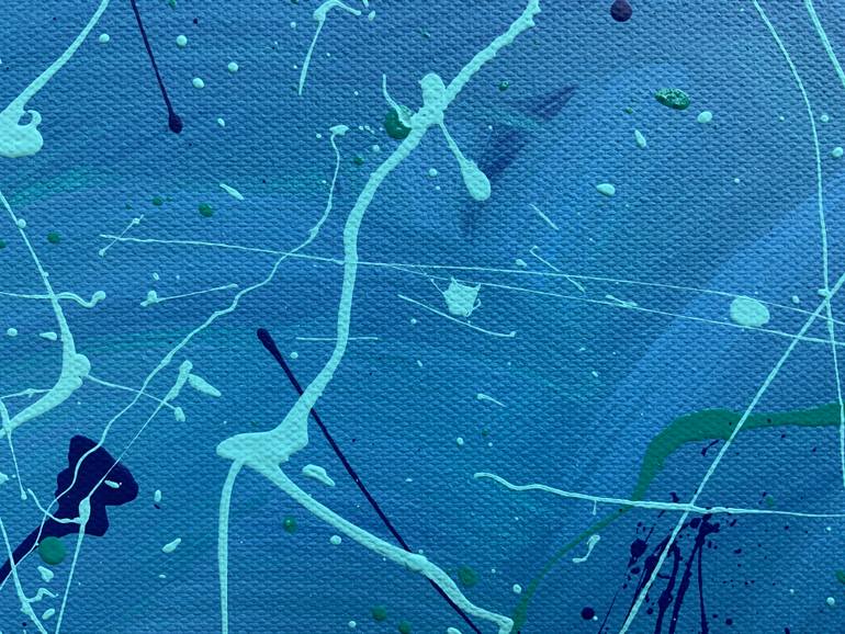 Original Abstract Expressionism Abstract Painting by Philip Leister