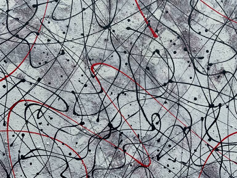 Original Abstract Expressionism Abstract Painting by Philip Leister