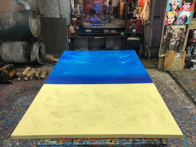 Original Abstract Expressionism Abstract Painting by Philip Leister