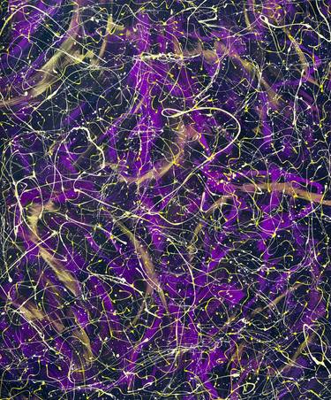 Original Abstract Expressionism Abstract Painting by Philip Leister