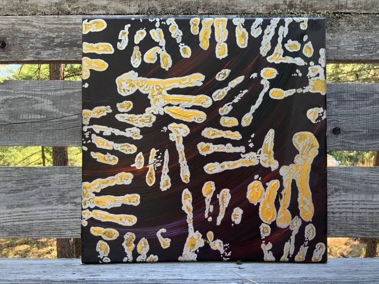 Original Abstract Expressionism Abstract Painting by Philip Leister
