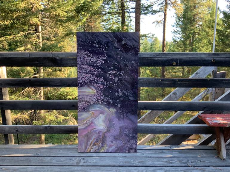 Original Abstract Expressionism Abstract Painting by Philip Leister
