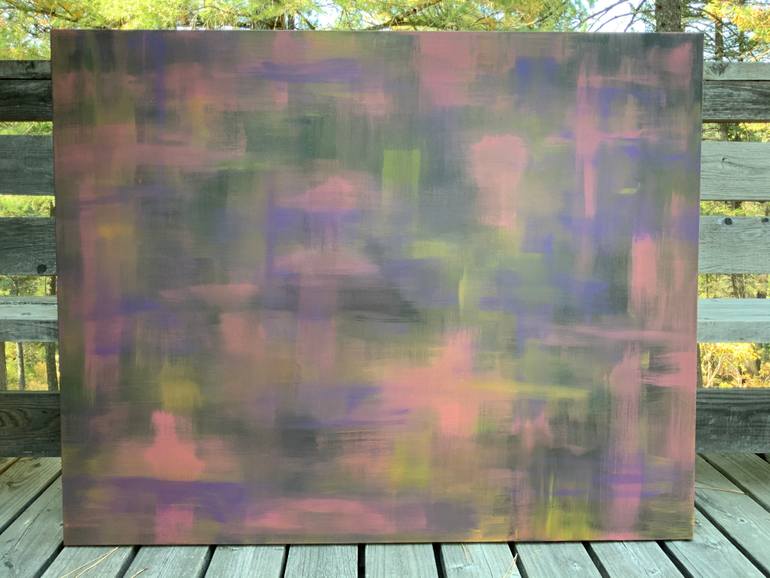Original Abstract Expressionism Abstract Painting by Philip Leister
