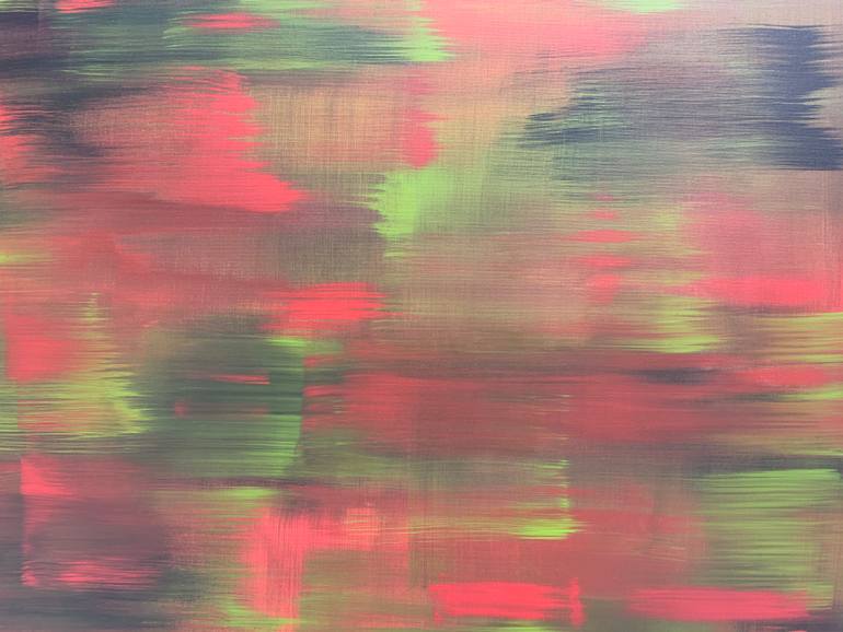 Original Abstract Expressionism Abstract Collage by Philip Leister