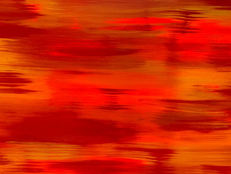 Original Abstract Expressionism Abstract Painting by Philip Leister