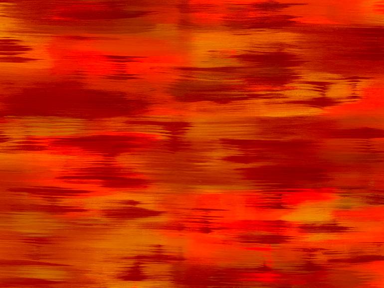 Original Abstract Expressionism Abstract Painting by Philip Leister