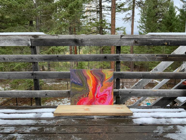 Original Abstract Expressionism Abstract Painting by Philip Leister