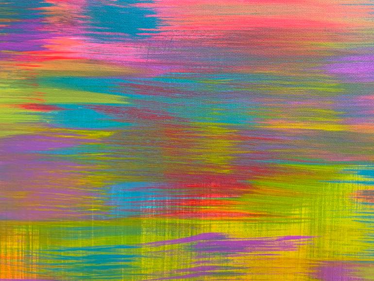 Original Abstract Expressionism Abstract Painting by Philip Leister