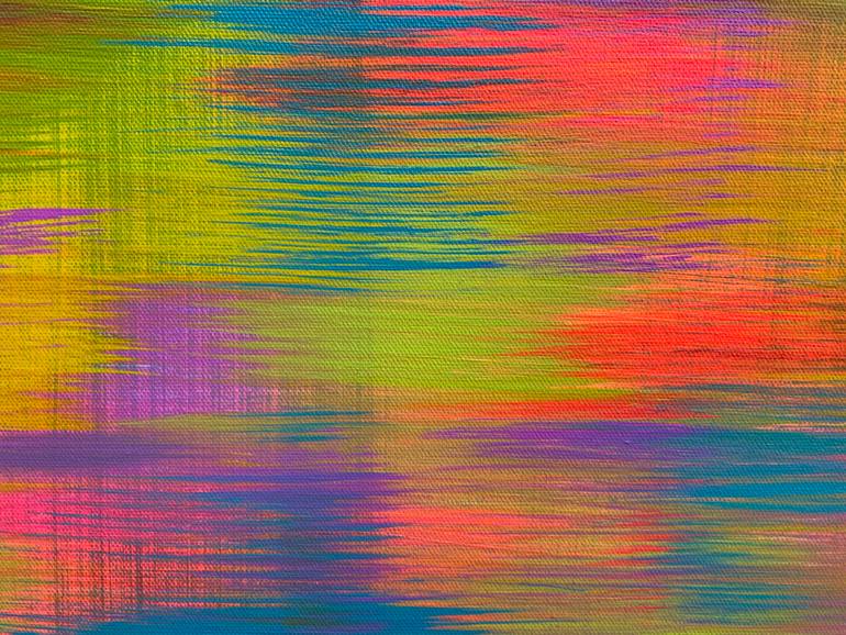 Original Abstract Expressionism Abstract Painting by Philip Leister