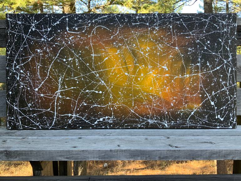 Original Abstract Expressionism Abstract Painting by Philip Leister