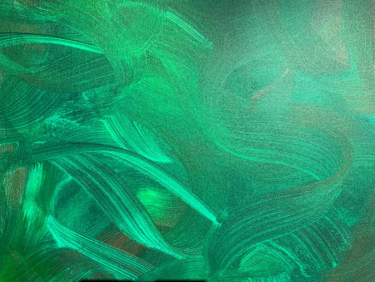 Original Abstract Expressionism Abstract Painting by Philip Leister