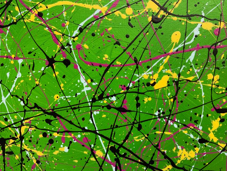 Original Abstract Expressionism Abstract Painting by Philip Leister