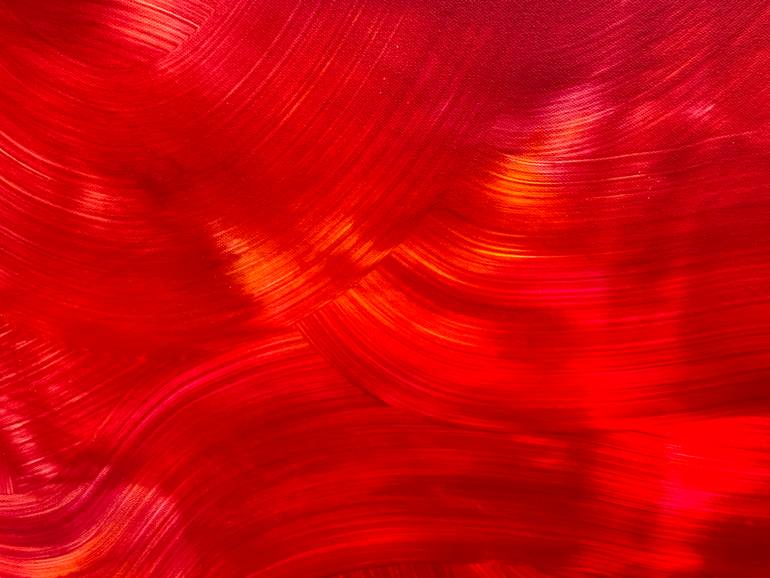Original Abstract Expressionism Abstract Painting by Philip Leister