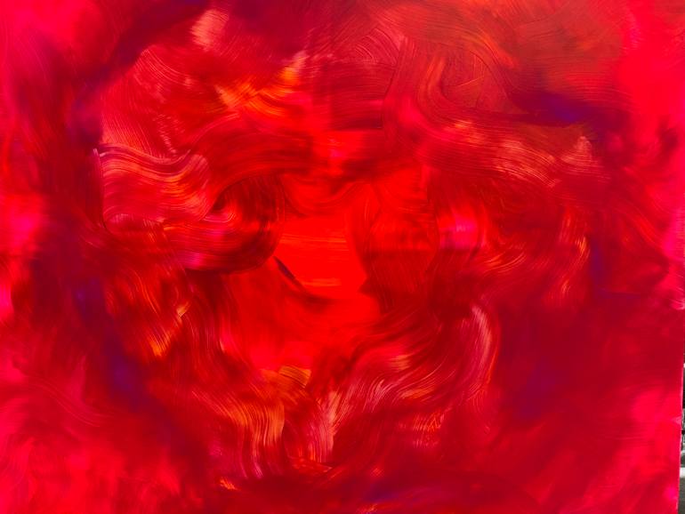 Original Abstract Expressionism Abstract Painting by Philip Leister