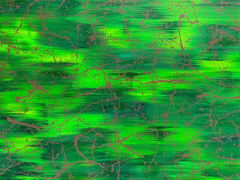 Original Abstract Expressionism Abstract Painting by Philip Leister