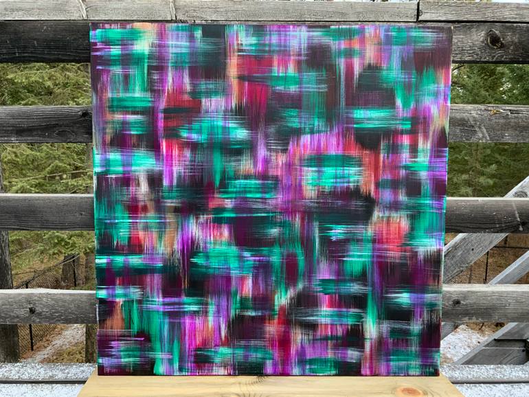 Original Abstract Expressionism Abstract Painting by Philip Leister