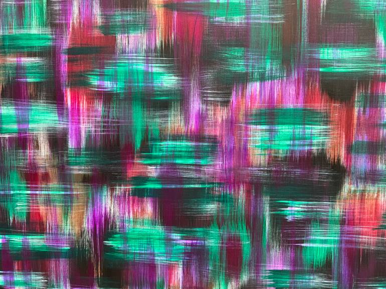 Original Abstract Expressionism Abstract Painting by Philip Leister