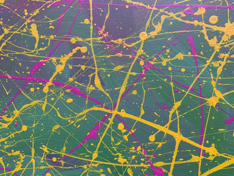 Original Abstract Expressionism Abstract Painting by Philip Leister