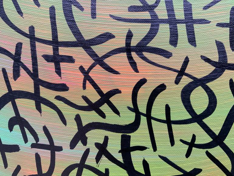 Original Abstract Expressionism Abstract Drawing by Philip Leister