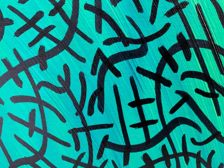 Original Abstract Expressionism Abstract Drawing by Philip Leister