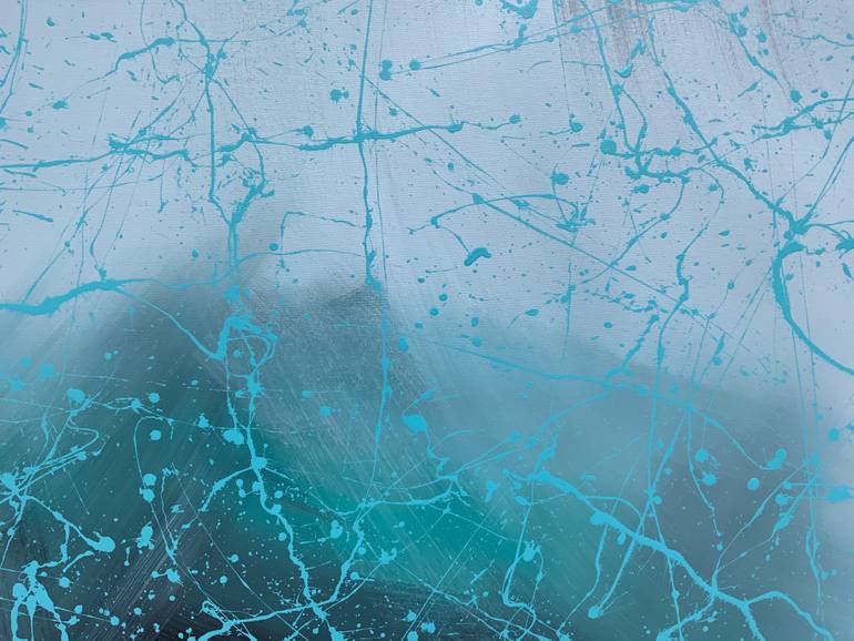 Original Abstract Expressionism Abstract Painting by Philip Leister