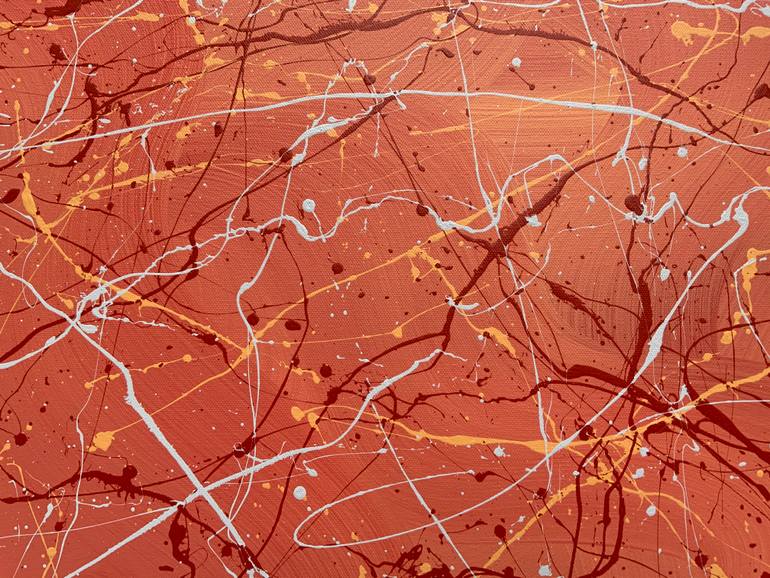 Original Abstract Expressionism Abstract Painting by Philip Leister