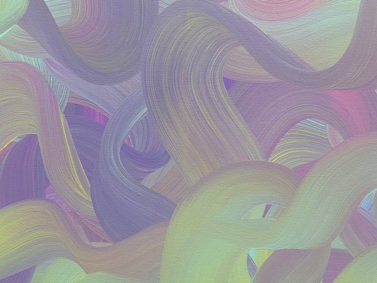Original Abstract Expressionism Abstract Painting by Philip Leister