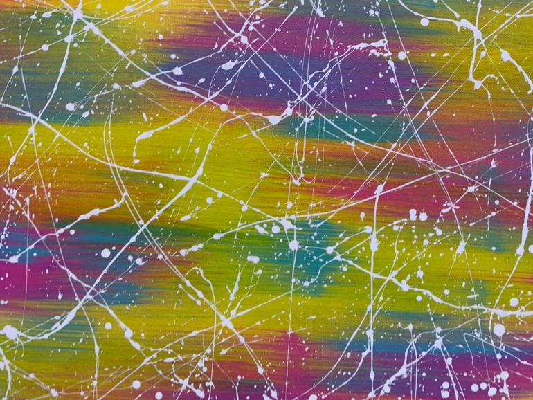 Original Abstract Expressionism Abstract Painting by Philip Leister