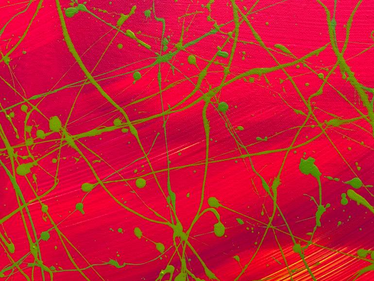 Original Abstract Expressionism Abstract Painting by Philip Leister