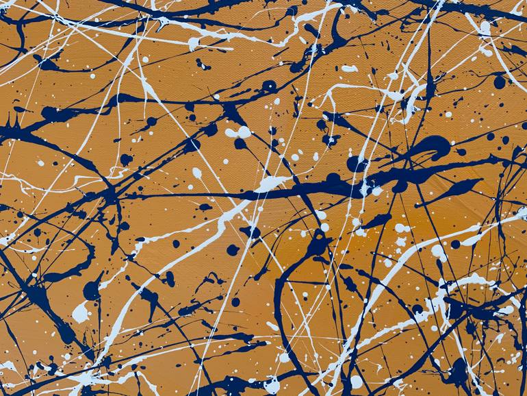 Original Abstract Expressionism Abstract Painting by Philip Leister