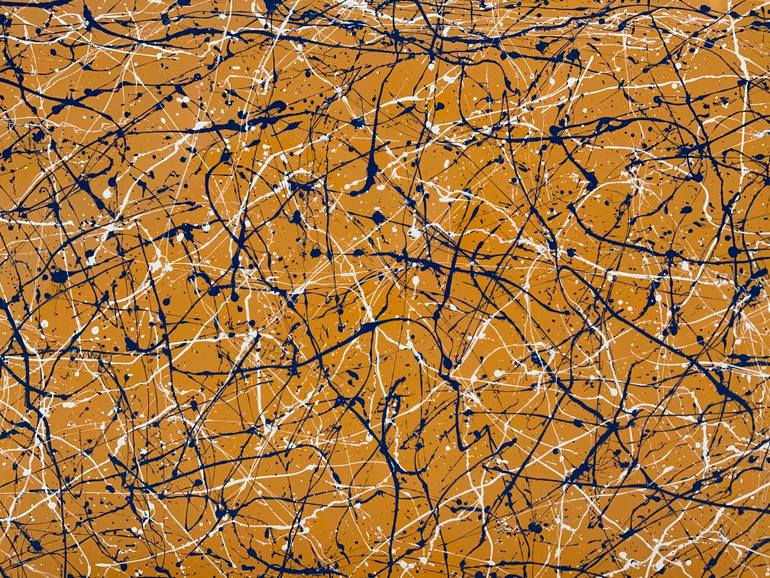 Original Abstract Expressionism Abstract Painting by Philip Leister