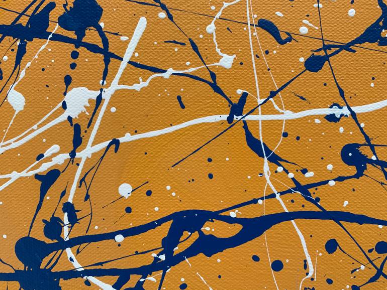 Original Abstract Expressionism Abstract Painting by Philip Leister