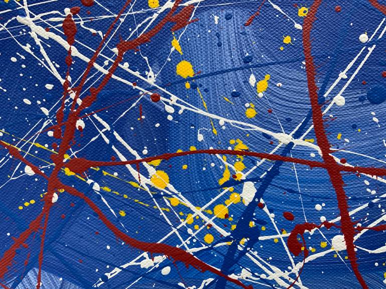Original Abstract Expressionism Abstract Painting by Philip Leister