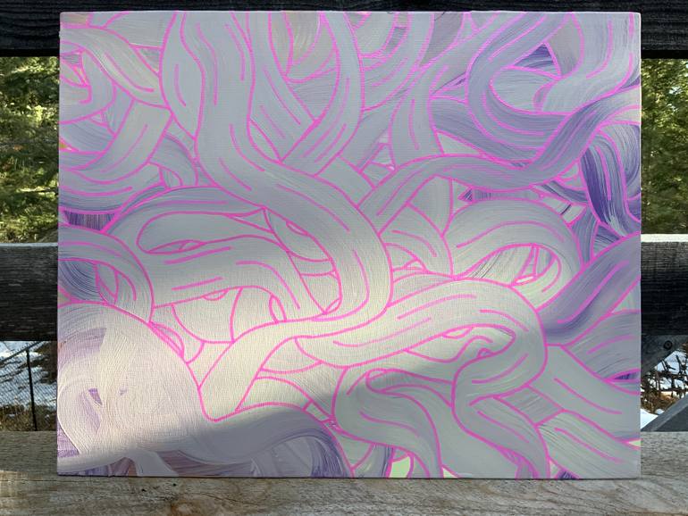 Original Abstract Expressionism Abstract Drawing by Philip Leister