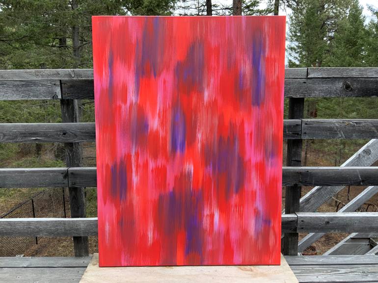 Original Abstract Expressionism Abstract Painting by Philip Leister