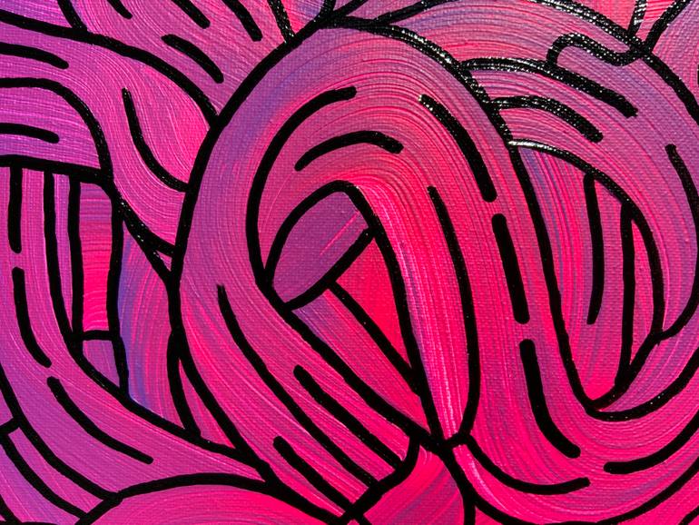 Original Abstract Expressionism Abstract Drawing by Philip Leister