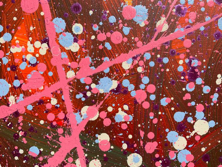 Original Abstract Expressionism Abstract Painting by Philip Leister