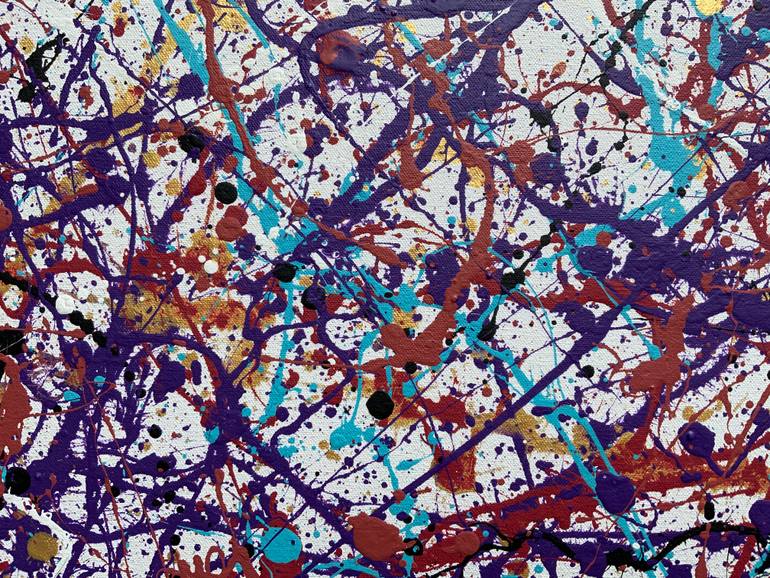 Original Abstract Expressionism Abstract Painting by Philip Leister