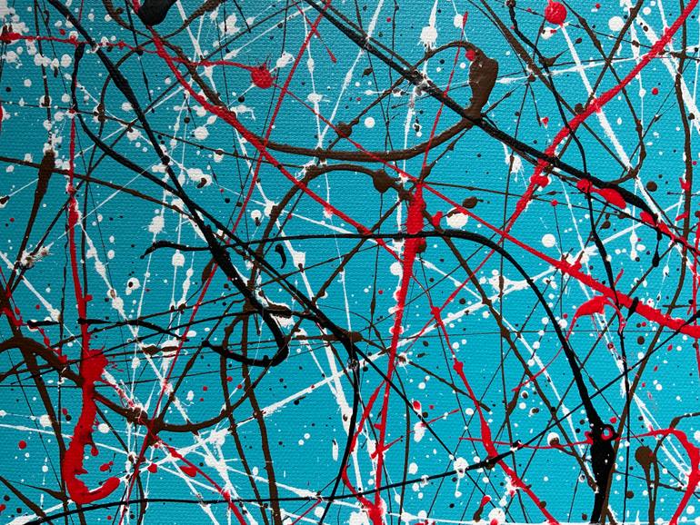 Original Abstract Expressionism Abstract Painting by Philip Leister