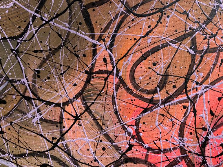 Original Abstract Expressionism Abstract Painting by Philip Leister