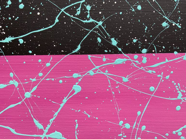 Original Abstract Expressionism Abstract Painting by Philip Leister