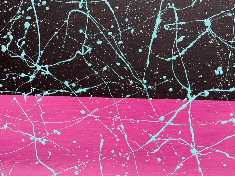 Original Abstract Expressionism Abstract Painting by Philip Leister