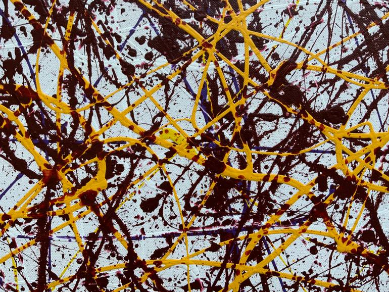Original Abstract Expressionism Abstract Painting by Philip Leister
