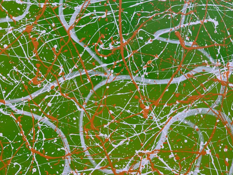 Original Abstract Expressionism Abstract Painting by Philip Leister