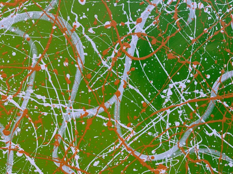 Original Abstract Expressionism Abstract Painting by Philip Leister