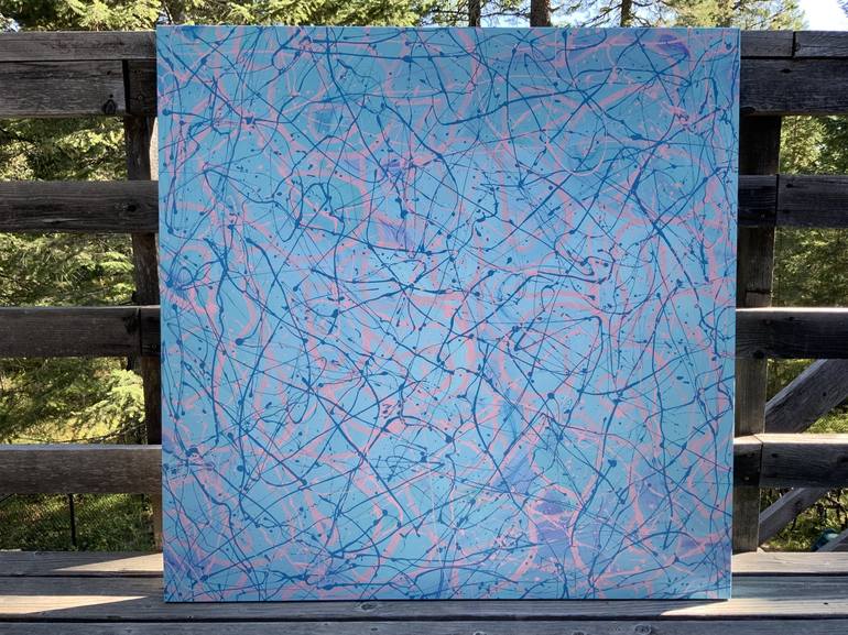 Original Abstract Painting by Philip Leister