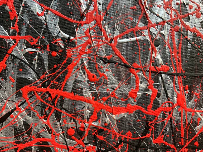 Original Abstract Expressionism Abstract Painting by Philip Leister