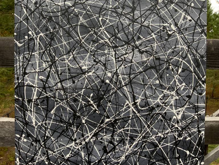 Original Abstract Expressionism Abstract Painting by Philip Leister